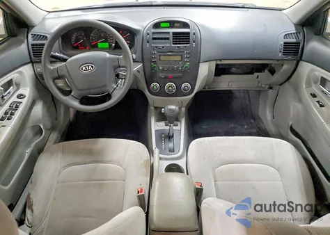 2008 Kia Spectra Lx из США, поврежденный, VIN KNAFE121085502610